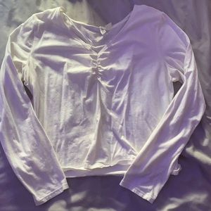 Divided Nice White Long Sleeve